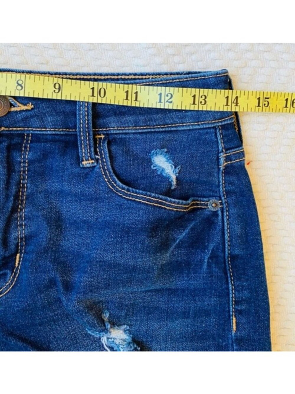 Bundle of 2 Pairs of Old Navy Denim Shorts Size 2 - Picture 12 of 15